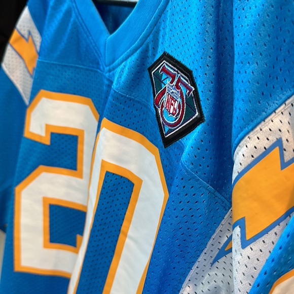 Natrone Means Los Angeles Chargers Mitchell & Ness Authentic Jersey - Large 44 - Picture 3 of 6